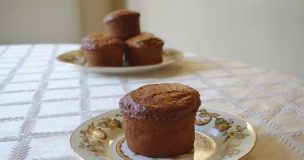 Gluten-free Butternut Squash Muffins with Cinnamon Glaze