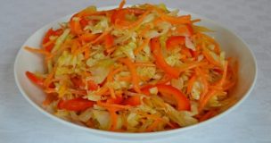 Caribbean Steamed Cabbage