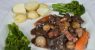 Beef Bourguignon (French red wine stew)