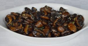Garlicy Fried Mushrooms